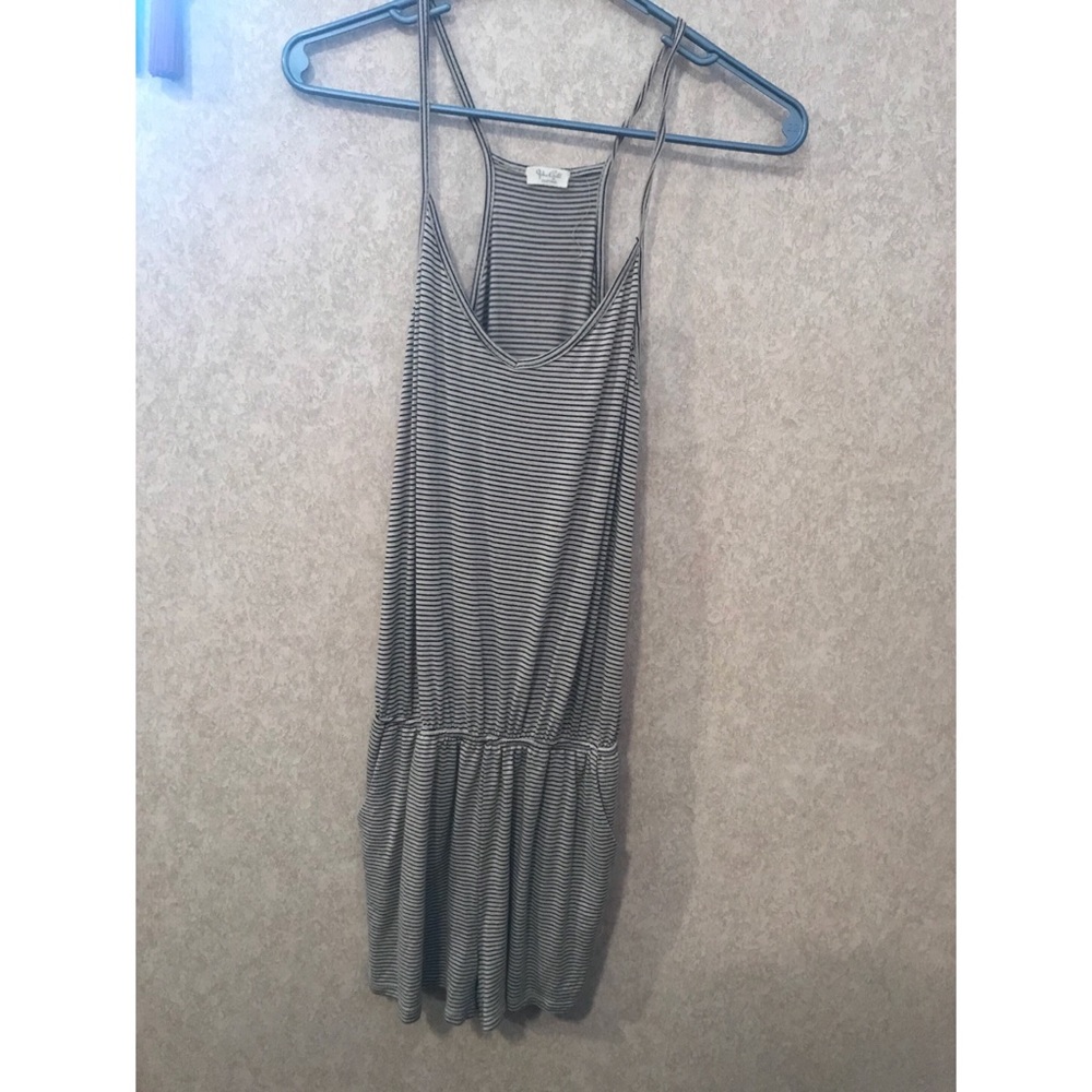 Striped romper